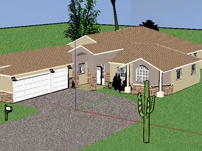 平房住宅建筑设计 SketchUp模型免费下载与实用指南